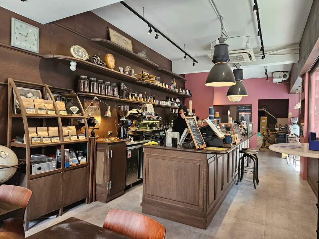 บรรยากาศภายในร้าน The Cafeist