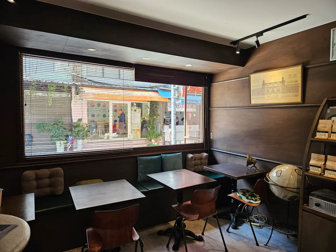 มุมบาร์กาแฟใน The Cafeist