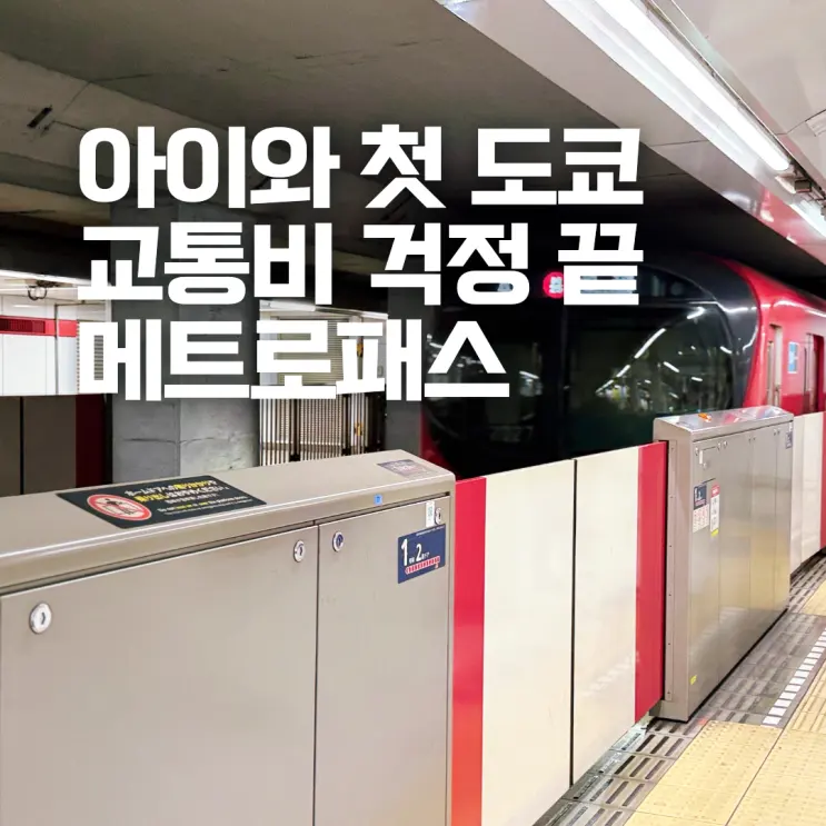 아이와 도쿄 첫 여행 교통비 걱정없는 48시간 지하철 무제한 메트로패스 후기