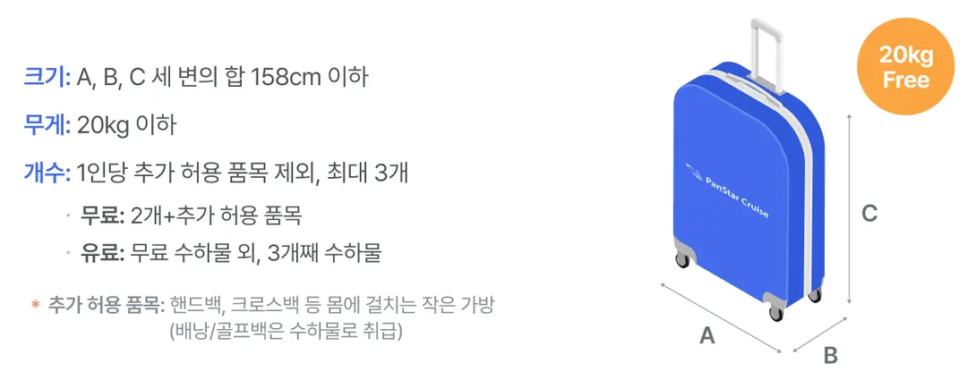 출처 : 팬스타 크루즈 홈페이지