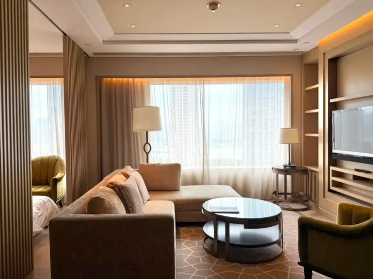 상하이 가족여행 숙소 추천 IFC 레지던스 3인 4인 패밀리 스위트