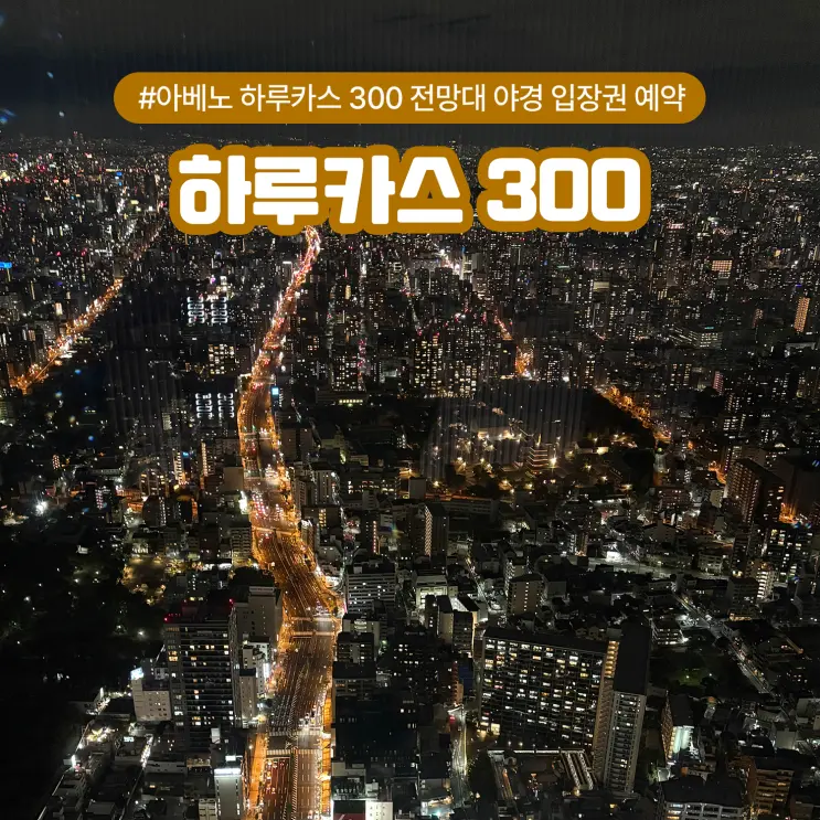 あべのハルカス300展望台 夜景入場券予約