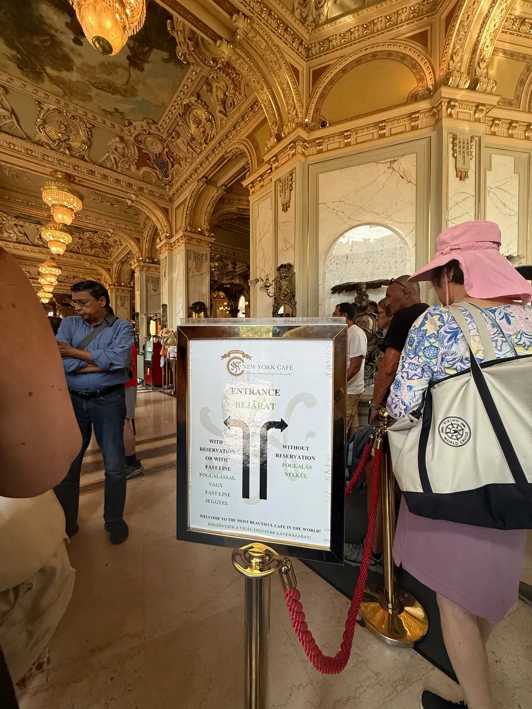 Reservation Line Waiting Line