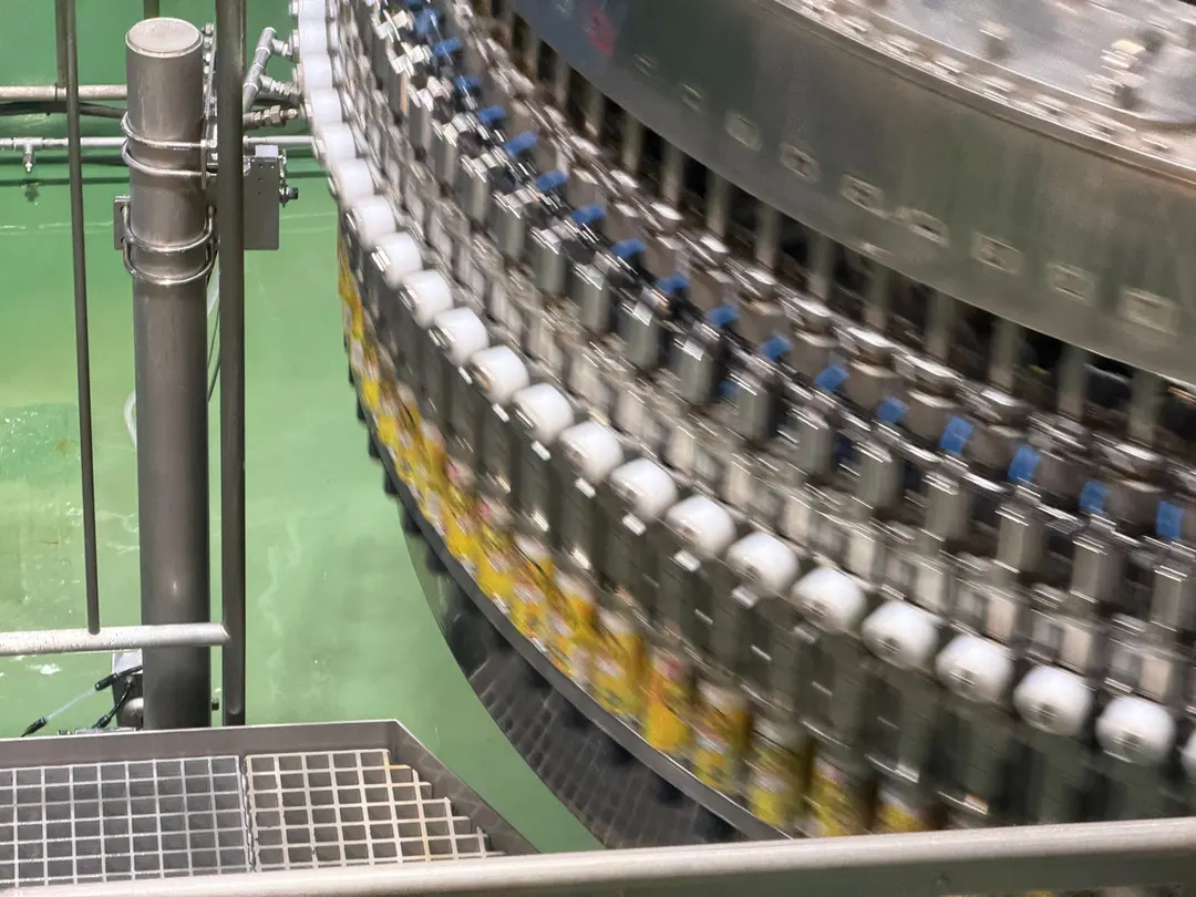 기린 맥주 캔 포장 과정