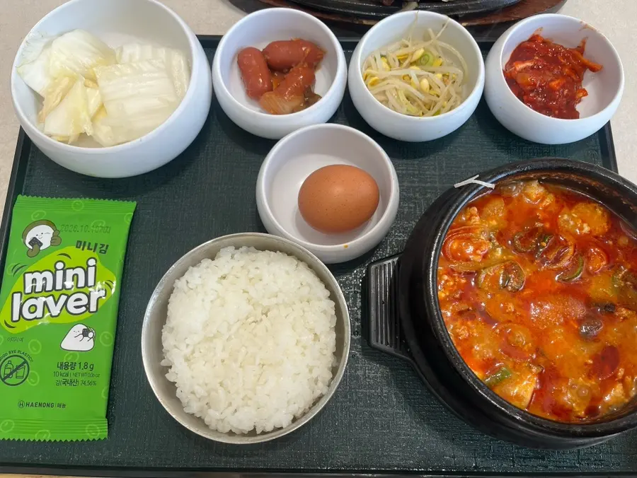 고기순두부찌개