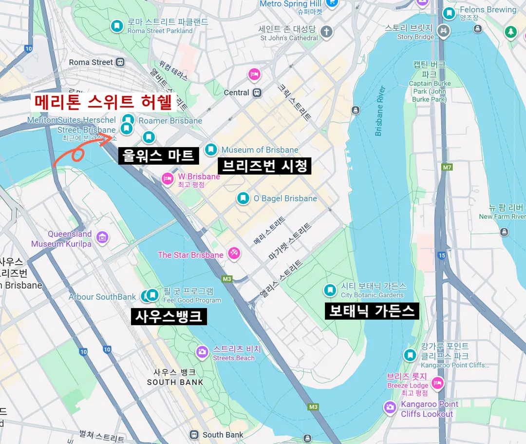 메리톤 호텔 위치