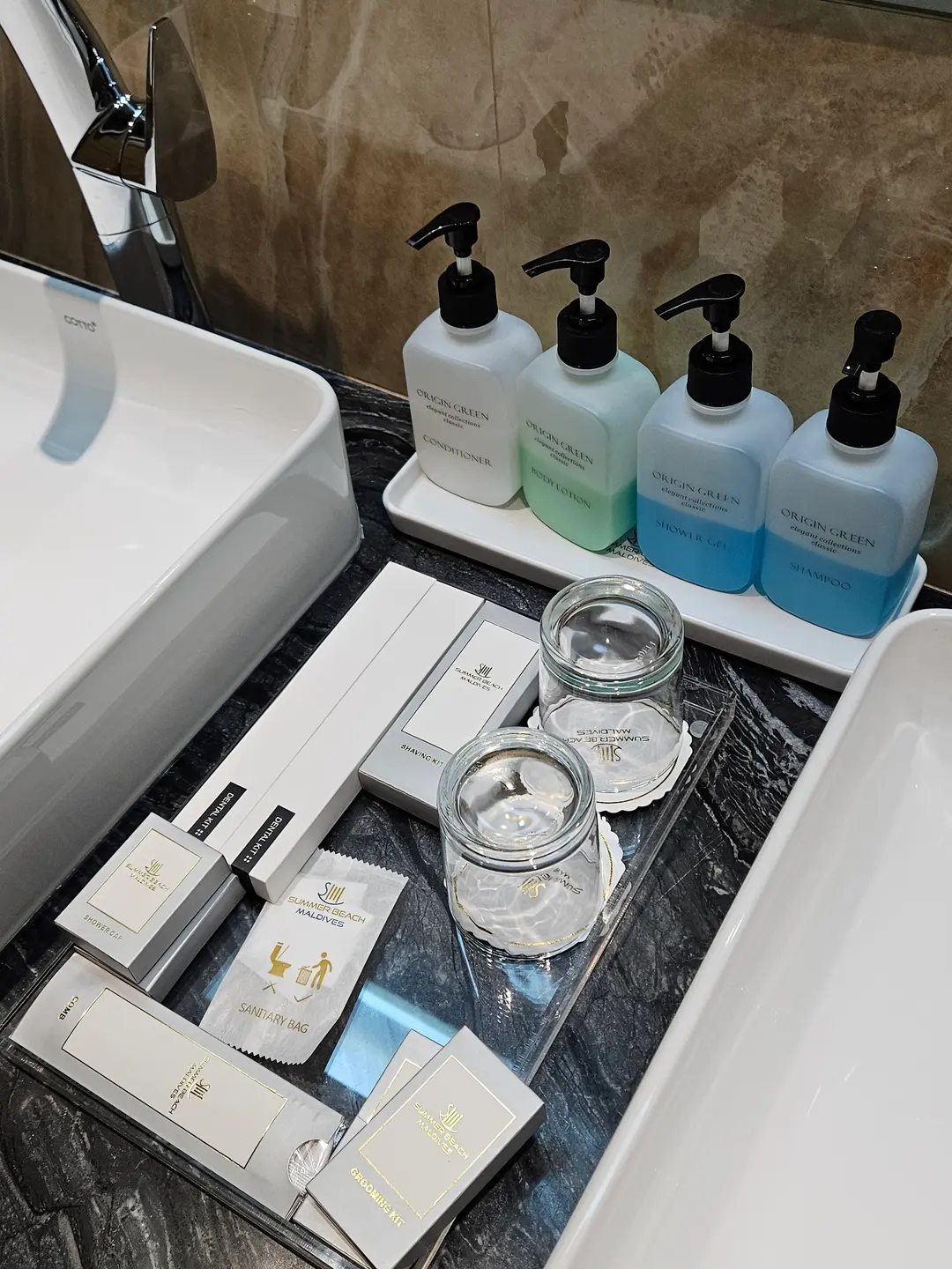 Summer Beach Maldives bathroom amenities
