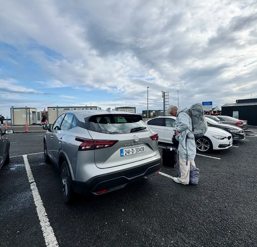 キャンピングカーを借りる前、6日間レンタカーで旅をしました。