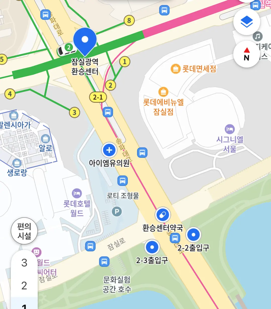 蚕室広域乗り換えセンター 地上