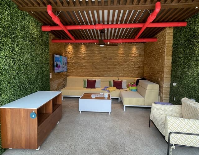 Splash Bay Cabana Area