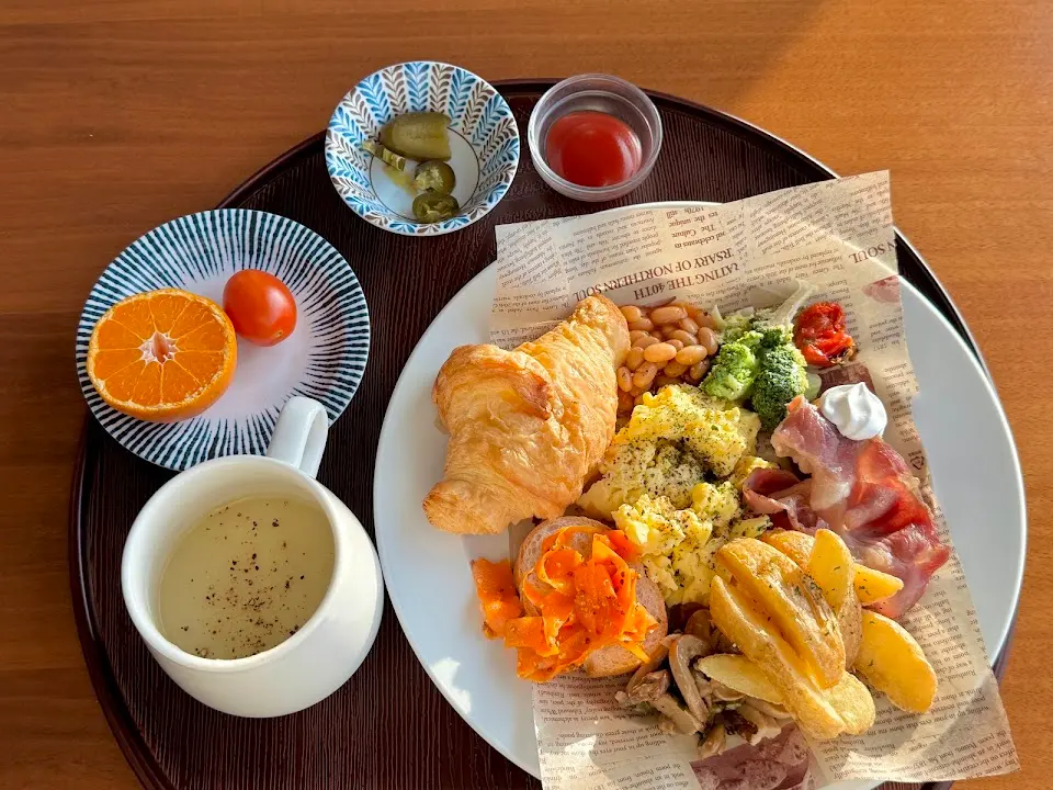 チェスタートンズ慶州の朝食ビュッフェ