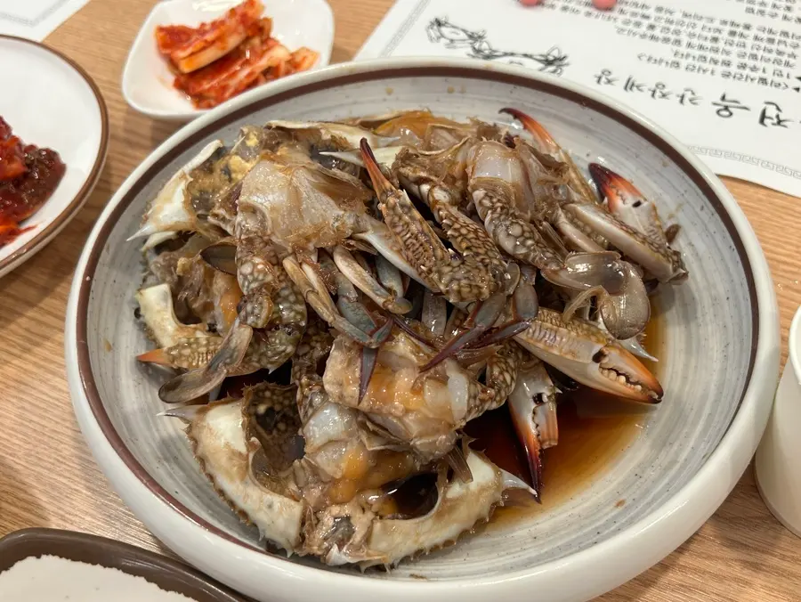 수원 우전옥 간장게장