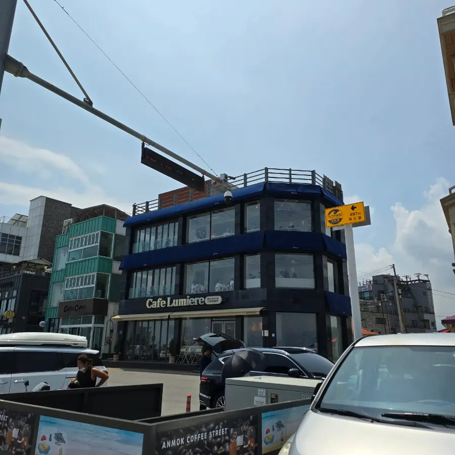 安木ビーチの風景