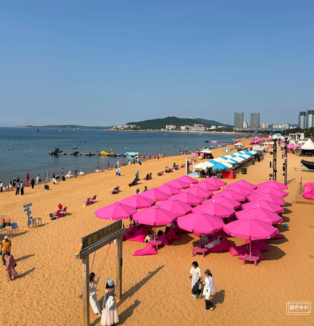 威海国際海水浴場 昼