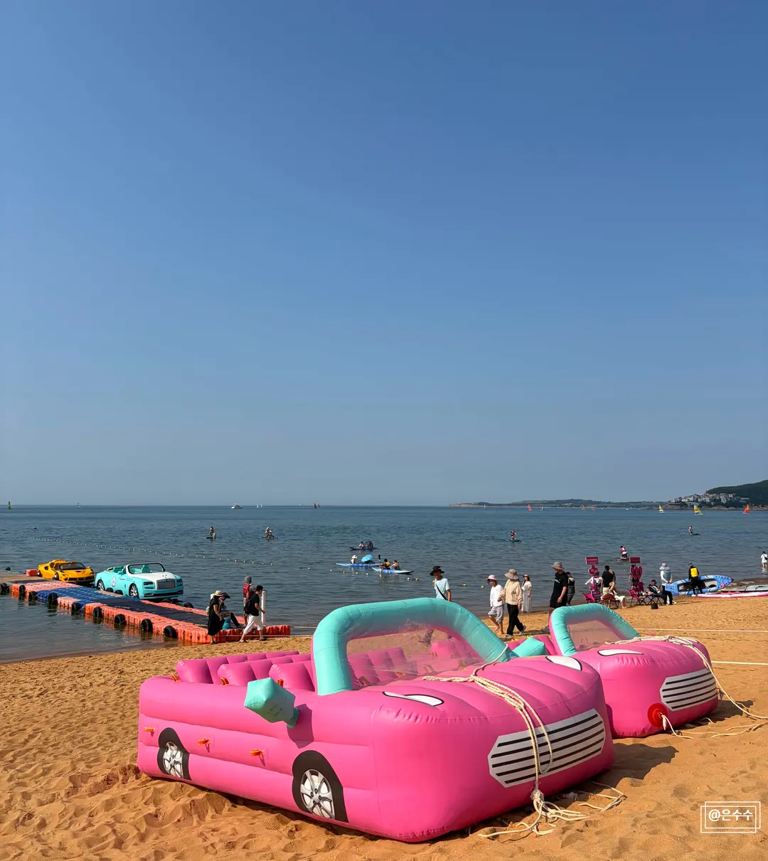 威海国際海水浴場 ビーチアクティビティ