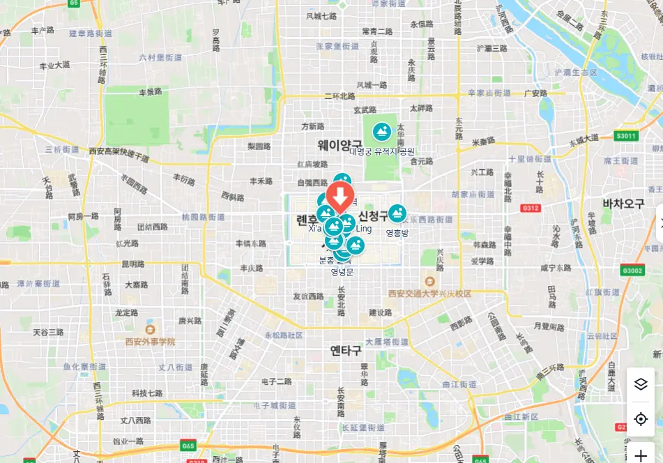 중국 시안 여행 | 테라스와 온천이 있는 5성급 호텔, 숙소 위치 추천 best| 종루, 병마용, 대안탑 [1]