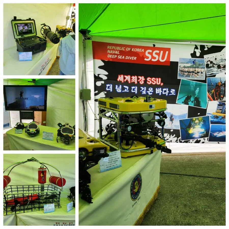 ซุ้มกิจกรรมของหน่วยงานกองทัพเรือ