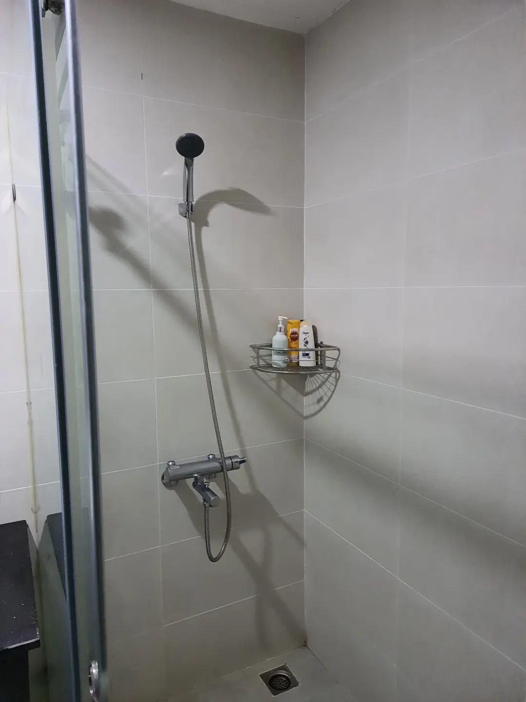 Shower in family massage room