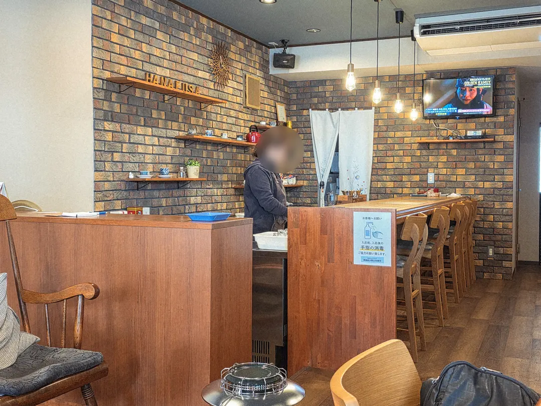 Hanafusa Coffeeのインテリア