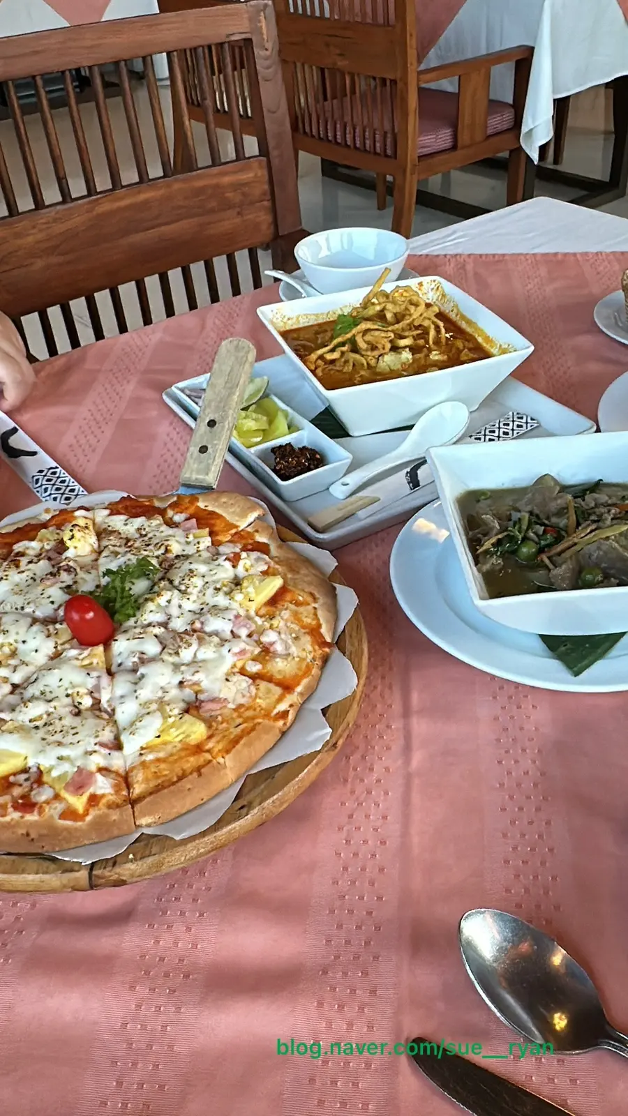 パンビマン 夕食