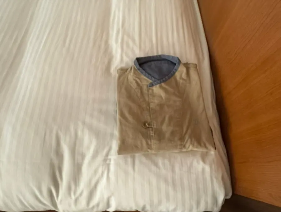 아이 잠옷은 체크인할 때 받기