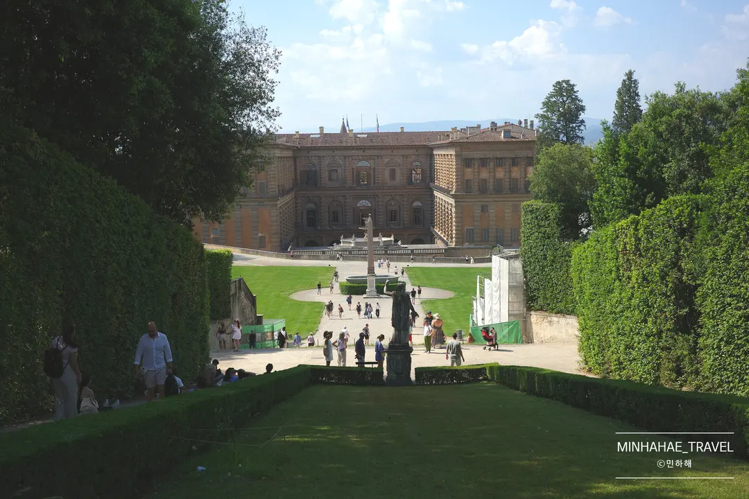 Beautifully manicured Boboli Gardens