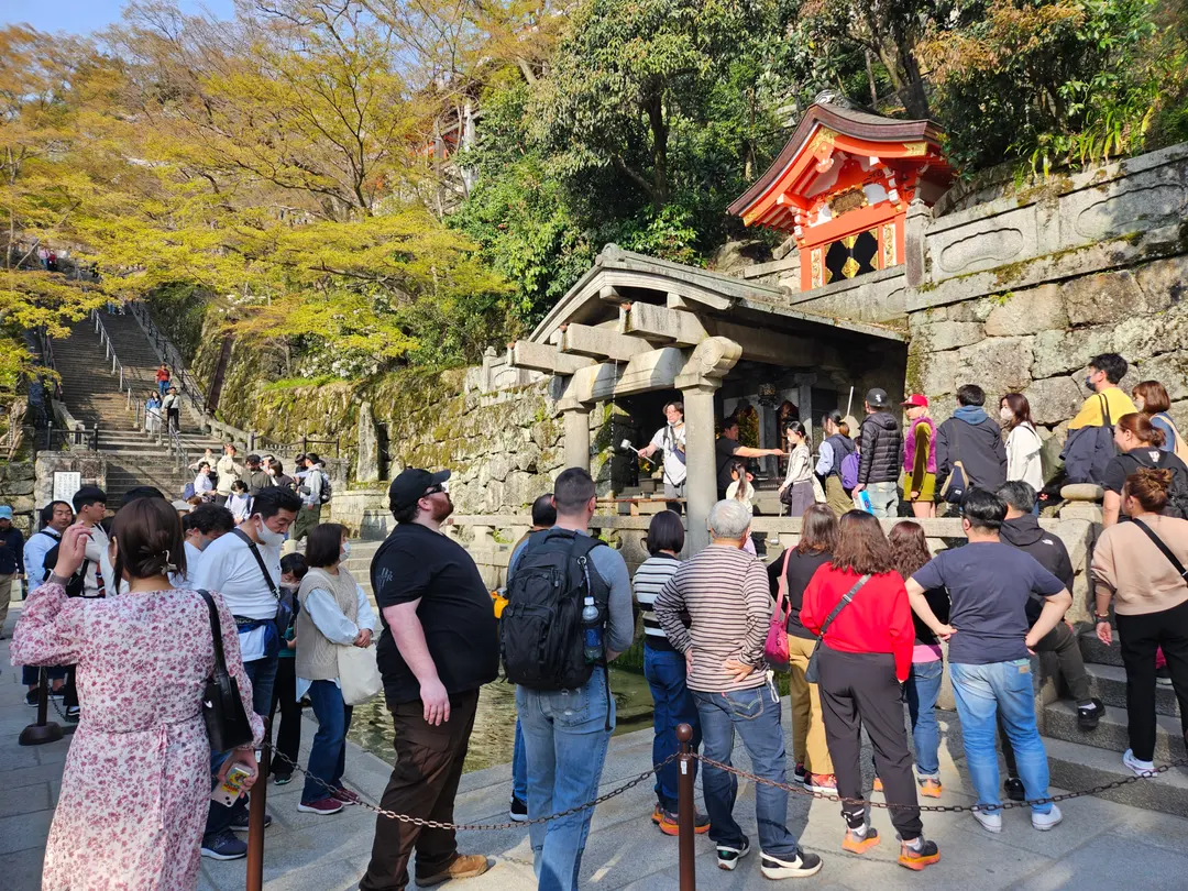 清水寺の参拝客