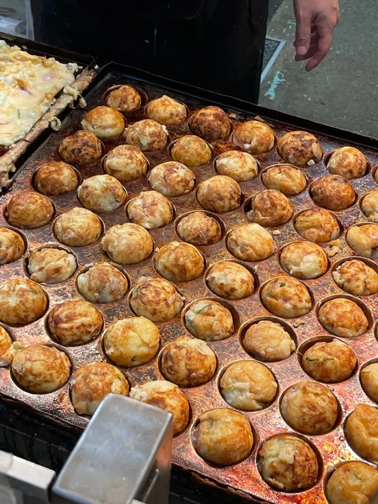 오사카 난바 여행 중 최애 타코야끼 맛집 타코야키도라쿠 와나카 센니치마에점