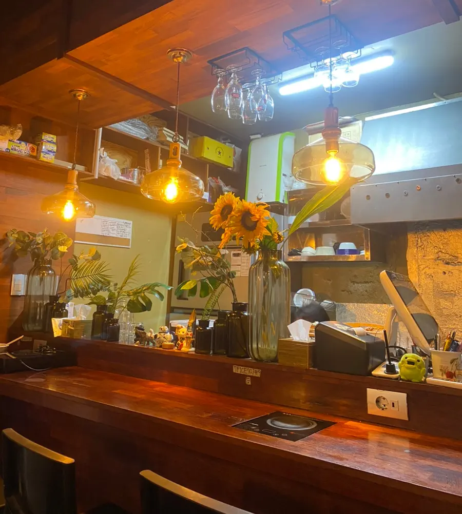 มุมภายในร้านอันจกจิบ