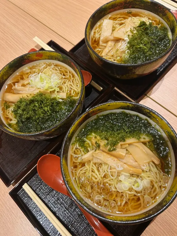 別府 御宿 野乃 無料ラーメン