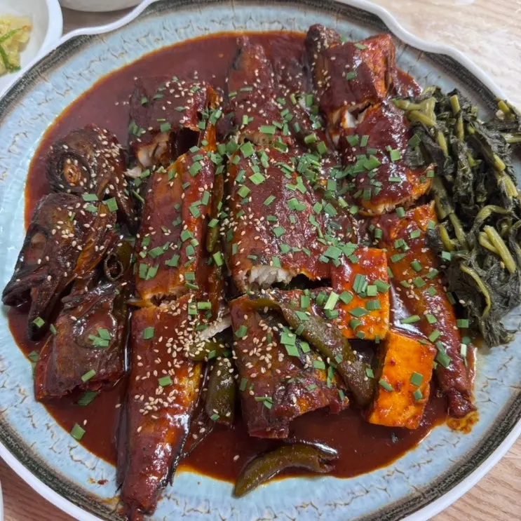 목포 평화광장 맛집 옥암동 장터진땡이 본점 코다리찜 후기