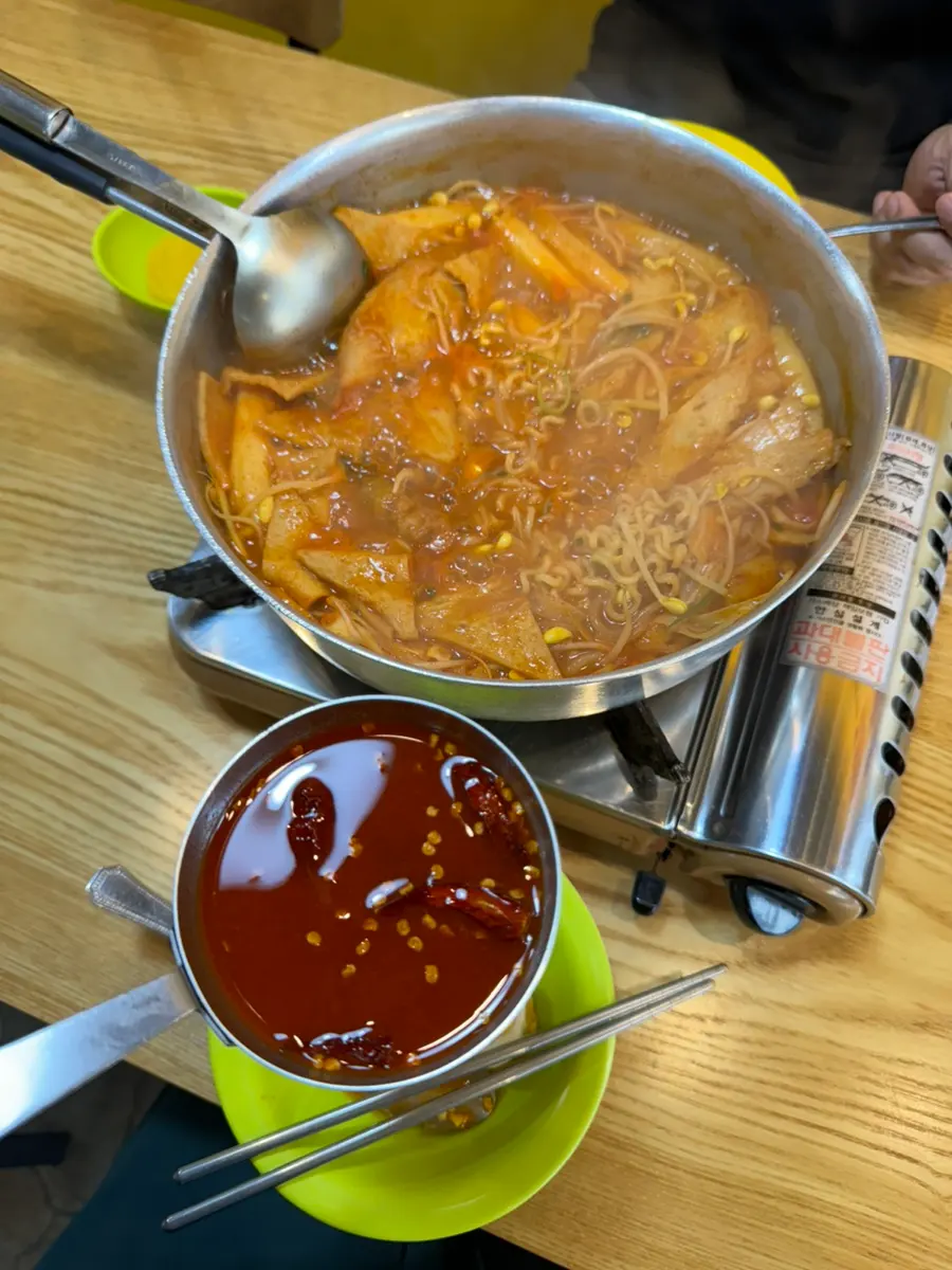 煮詰まるトッポッキ