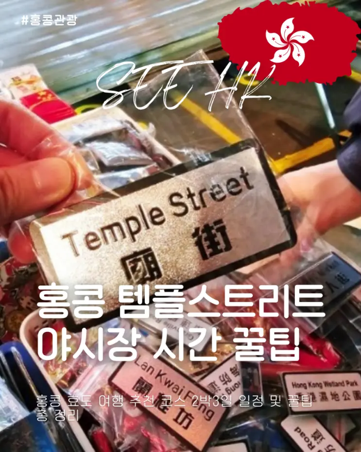 홍콩 템플스트리트 야시장 시간 가는 법 곽튜브 침사추이 템플야시장 후기