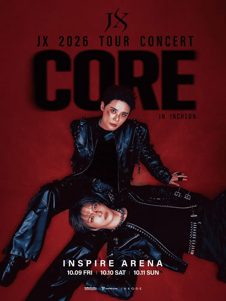 JX 2026 TOUR CONCERT 〈CORE〉 in INCHEON 콘서트 일정 및 예매 | NOL(야놀자)