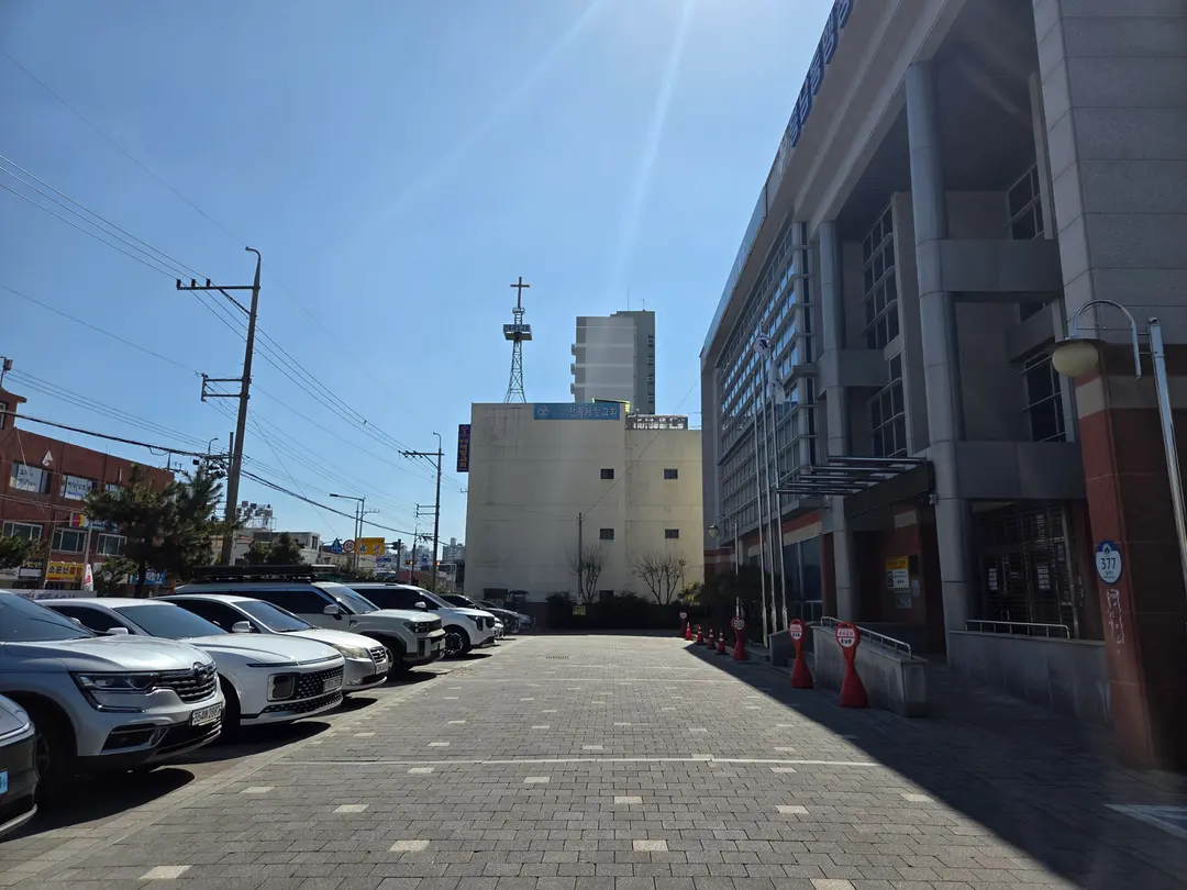 群山チリンソン 駐車場