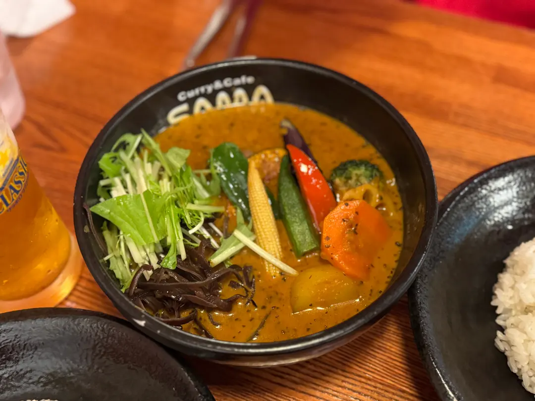 Hokkaido Genghis Khan and 12-Item Vegetable Curry