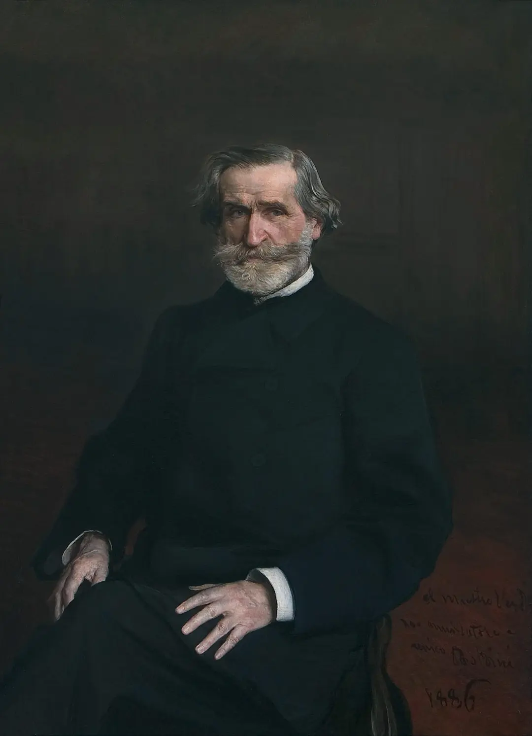 By Giovanni Boldini, Giuseppe Verdi - [1], 퍼블릭 도메인, https://commons.wikimedia.org/w/index.php?curid=58359167