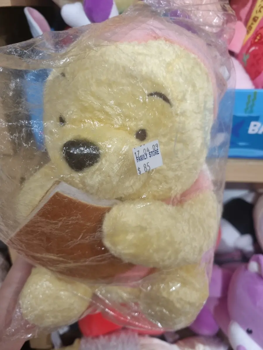 Finishing up with a cute Winnie the Pooh doll!