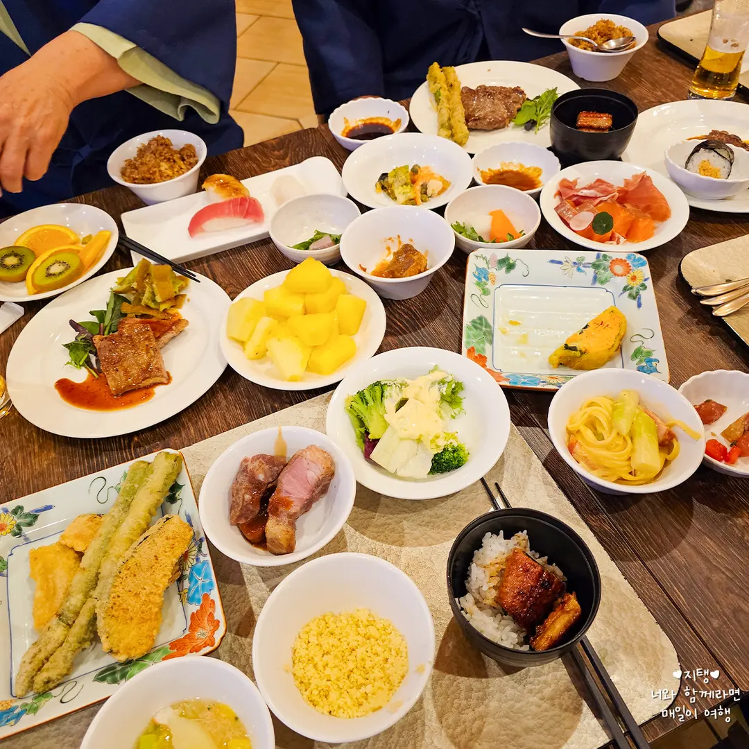 벳푸 스기노이호텔도 정말 좋았어요