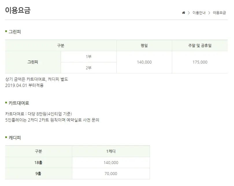 咸平エリーチェCC 公式サイト参照