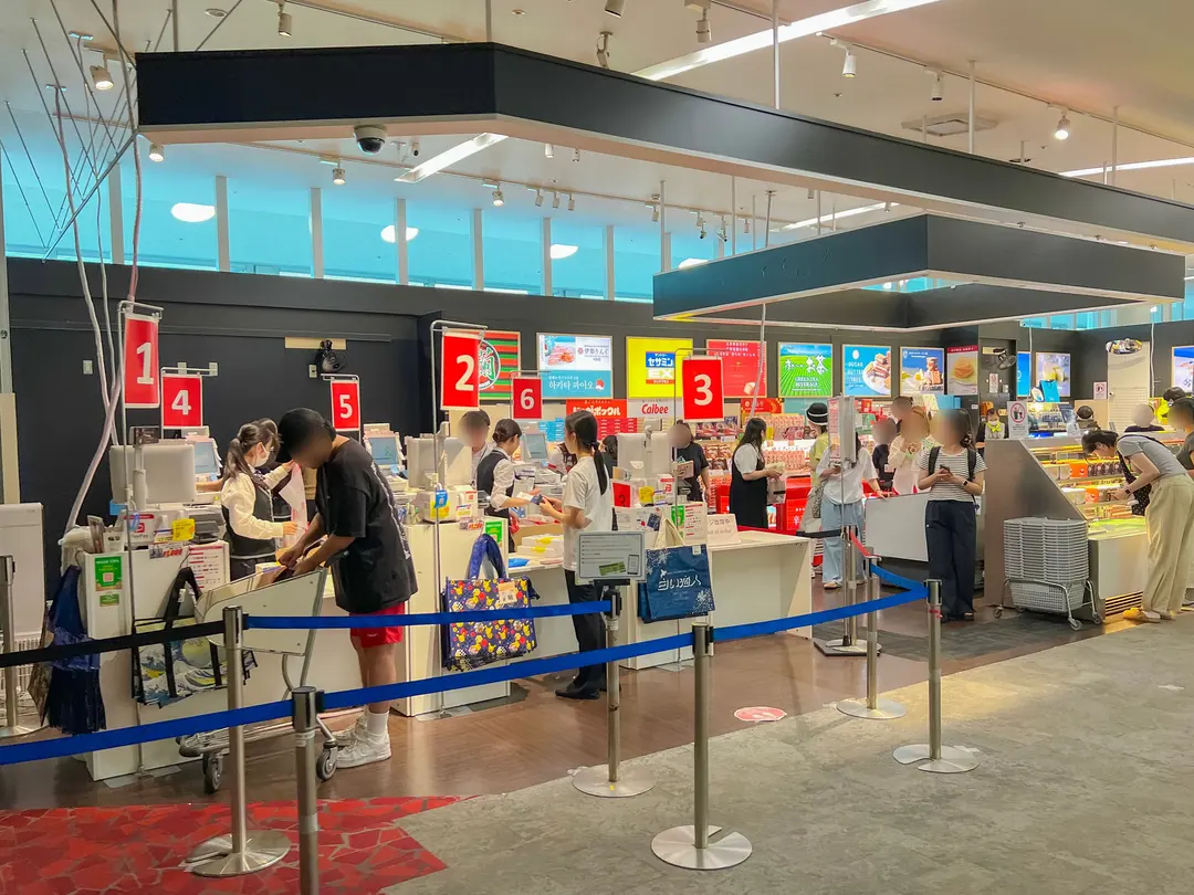 福岡空港免税店 レジ
