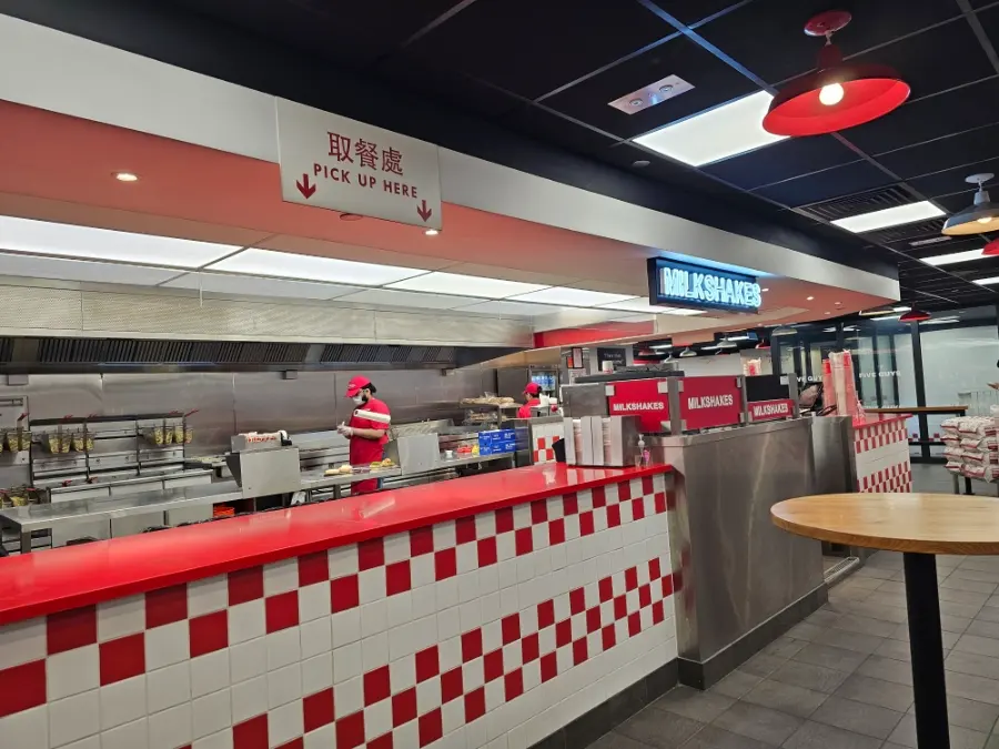 來看看 Five Guys 的點餐方式吧