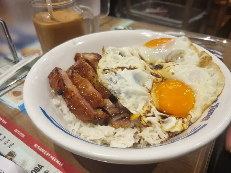 香港茶餐廳人氣菜單 蜜汁叉燒飯