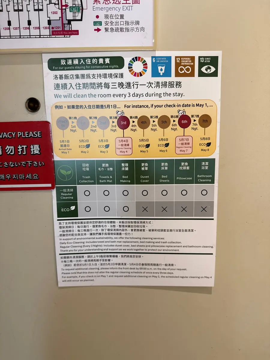 客房清潔服務