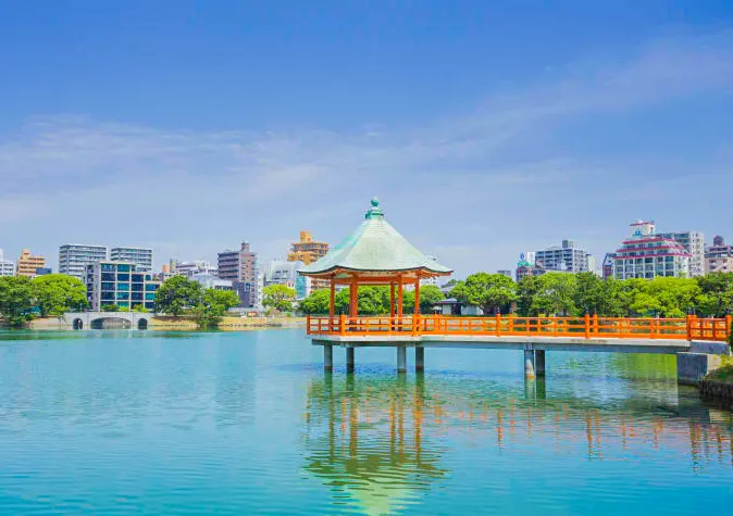 大濠公園の橋