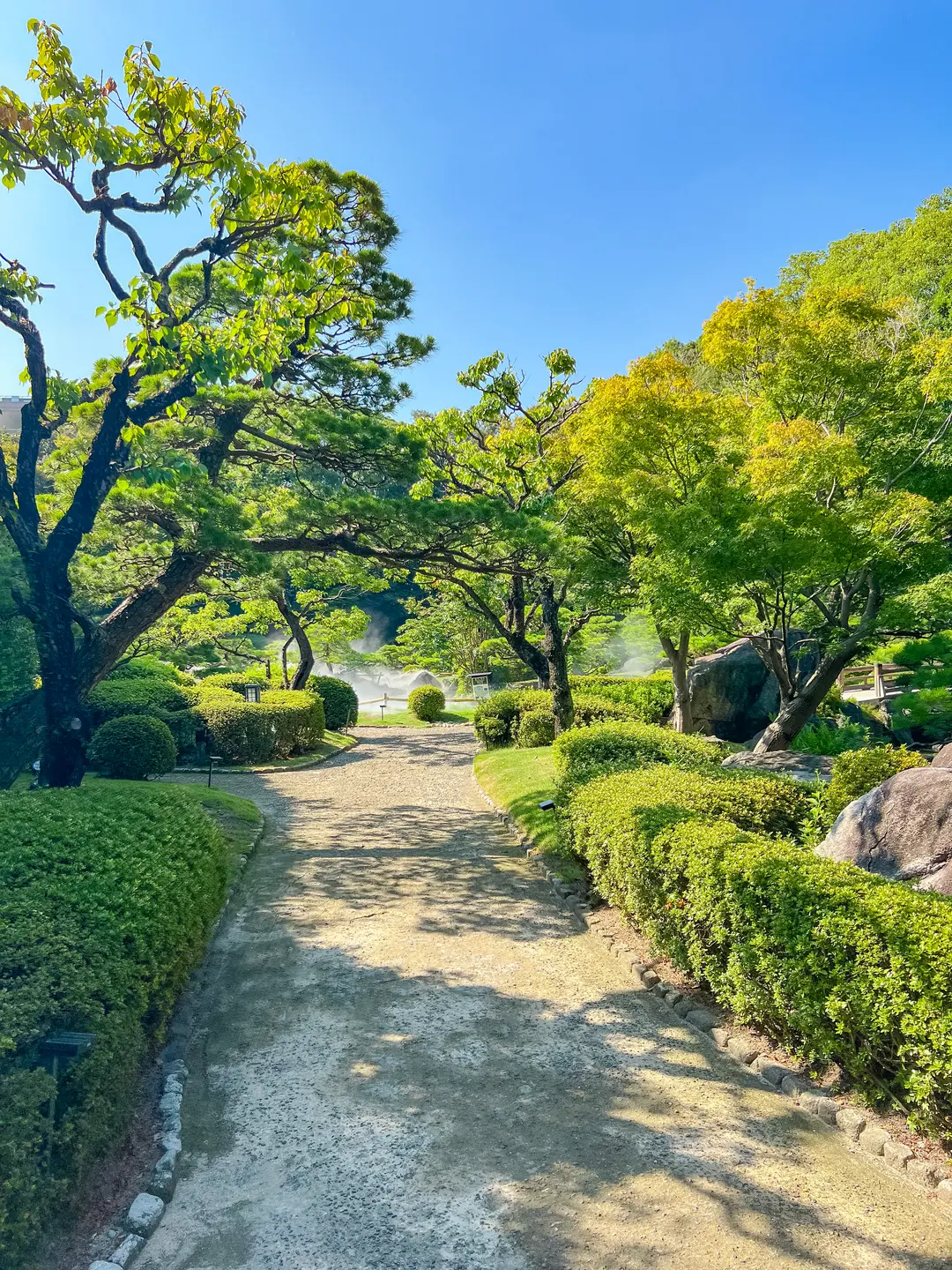 大濠公園日本庭園の入口
