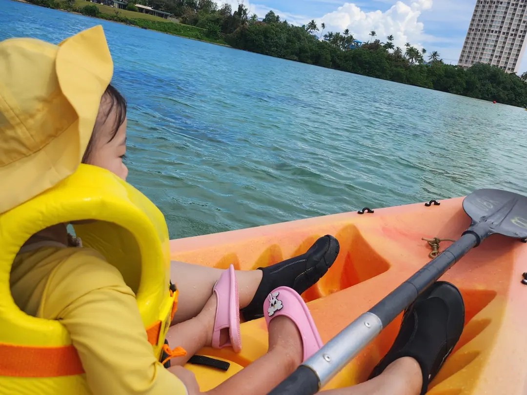 Kayak experience with a child (2023)