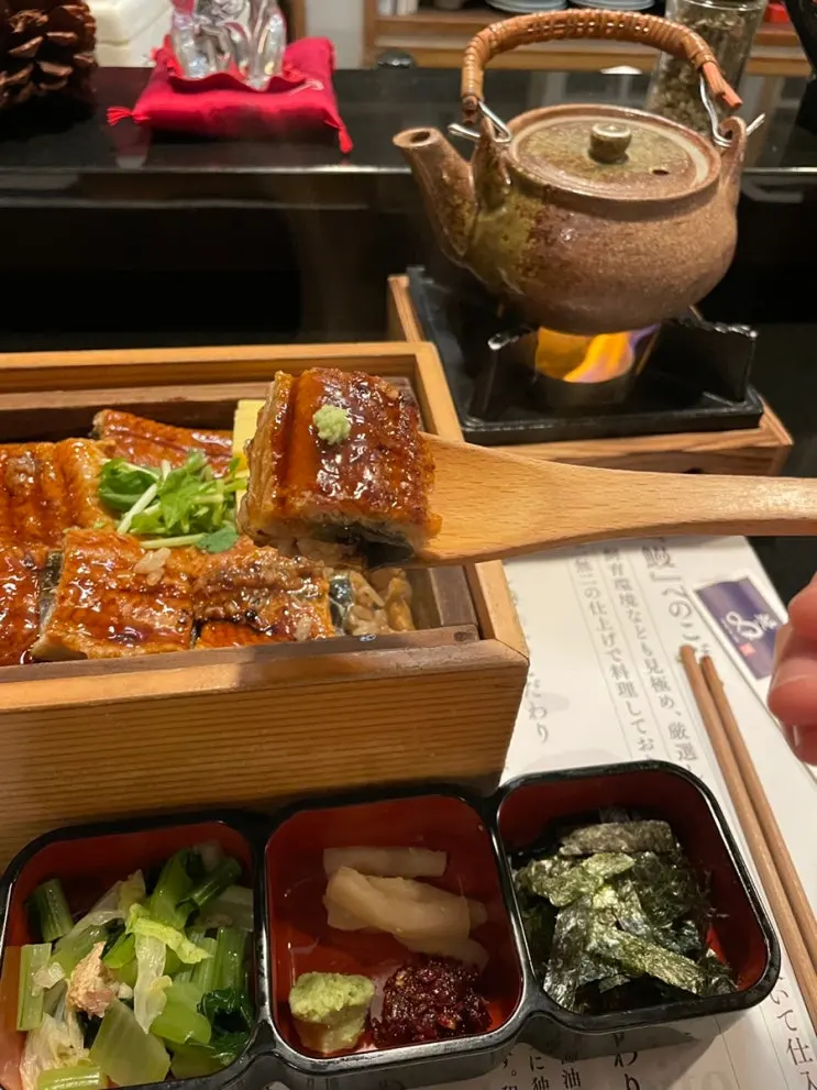 후쿠오카 장어덮밥맛집 우나기노에이토 예약 및 후기