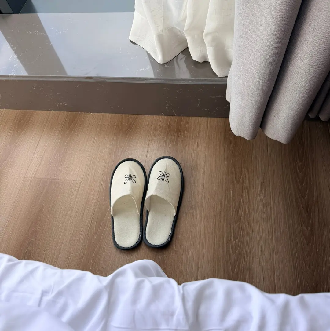 쓸데없이 퀄리티 좋았던 슬리퍼 ㅋㅋ