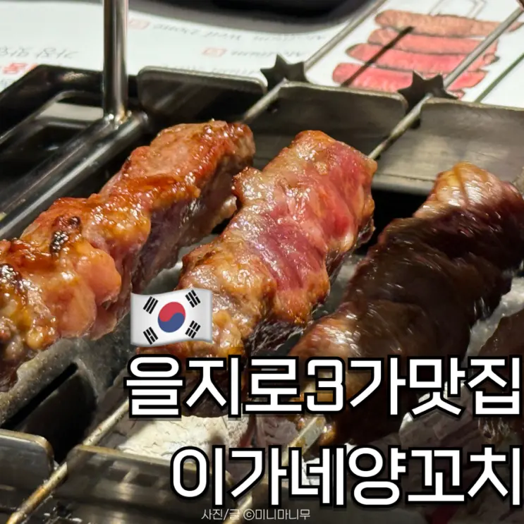 ร้านอร่อยย่าน Euljiro 3-ga (อึลจิโร 3-กา) แนะนำร้าน Igane Yangkkochi (อี-กา-เน่-ยาง-กโก-ชิ) สาขา Euljiro 3-ga (อึลจิโร 3-กา) โดยตรง สำหรับสถานที่จัดเลี้ยง